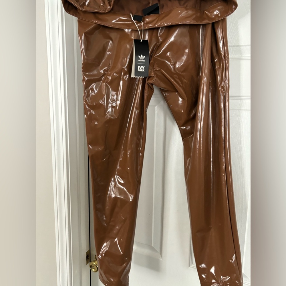 Ivy Park Brown Leather Pants